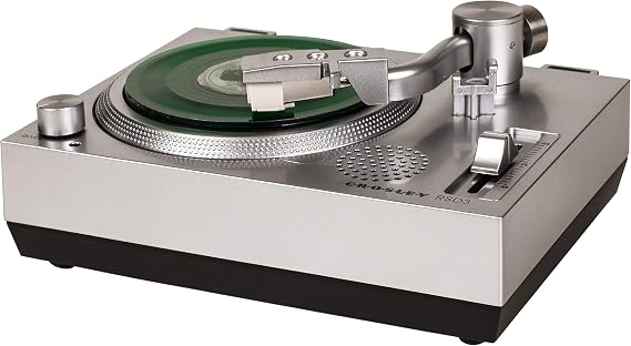 Crosley CR6037A-SI RSD3 Mini Turntable, Silver | For 3-inch Vinyl Records