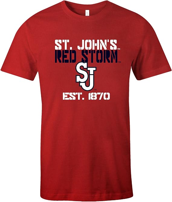NCAA Est Stack Jersey Short sleeve T-Shirt