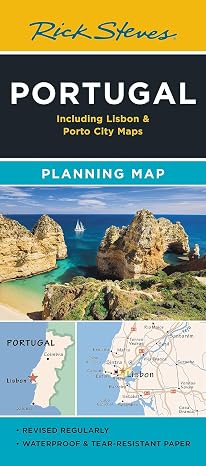Rick Steves Portugal Planning Map: Including Lisbon & Porto City Maps