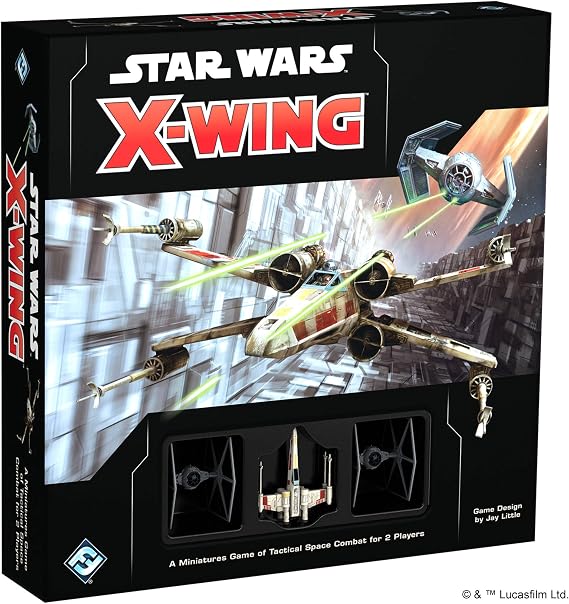 Star Wars X-Wing 2nd Edition Miniatures Game CORE SET - Join the Epic Space Battles! Strategy Game for Kids & Adults, Ages 14+, 2 Players, 45 Minute Playtime, Made by Atomic Mass Games