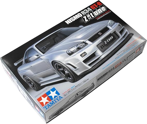 Tamiya 24282 1/24 Sports Car Series No. 282 Nismo R34 GT-R Z Tune Plastic Model