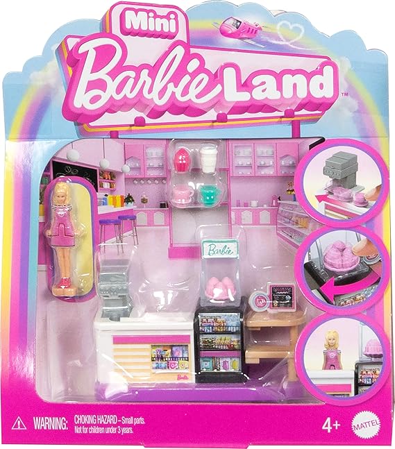 Mini BarbieLand Bebek ve Oyun Seti JCR29 - Fırın Jcr31