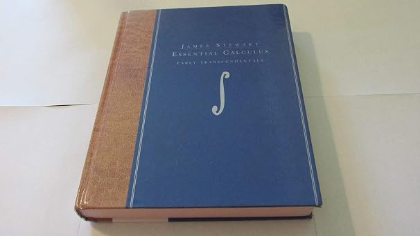 Essential Calculus: Early Transcendentals