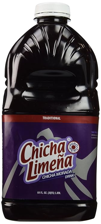 Chicha Morada Limena - Purple Corn - Peruvian Drinks - 64 Fl.oz.