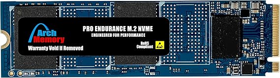 Arch Memory Replacement for Dell SNP112P/1TB AA615520 1TB M.2 2280 PCIe (3.0 x4) NVMe Solid State Drive for Latitude 14 Rugged 5424