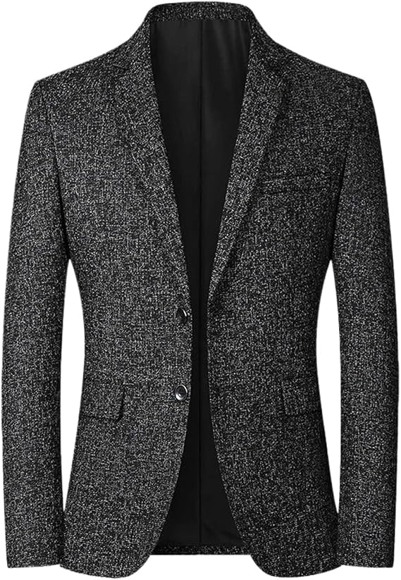 Blazers Men Jacket Slim Casual Coats Business Jackets Suits Striped Men's Blazers Tops