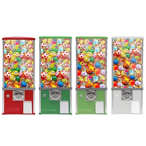 Commercial Vending Machines 25Inch Portable Candy Vending Machine, Modern High Security Vending Machine for Business Gumball Machine,Free Standing Vending Machines (Blue)