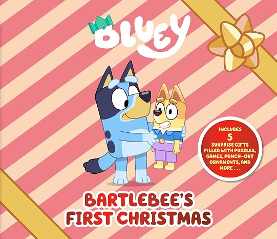 Bluey: Bartlebee's First Christmas: Includes 5 Surprise Gifts