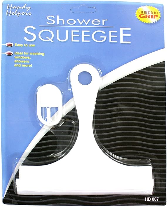 Kole Imports HD007 Shower Squeegee with Hanging Hook