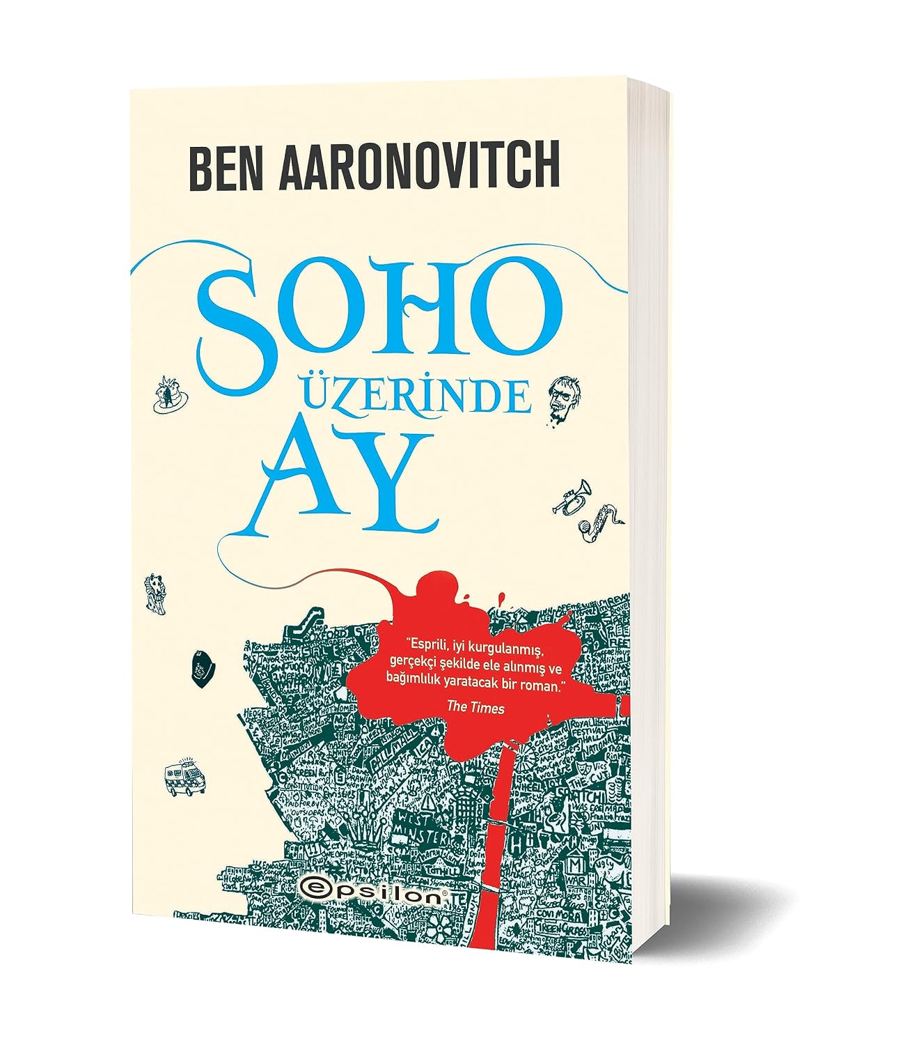 Soho Üzerinde Ay Kağıt Kapak – 23 Ağustos 2023
