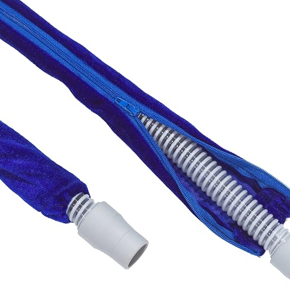 CPAP Tube Hose Cover - Wrap Fleece Skin - Full Length Zipper Cpap Hose Cover - Prevent Rainouts (6 Foot)