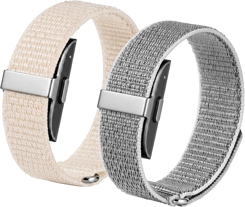 MoKo 2Pack Nylon Loop Replacement Strap Compatible with Hume Band Tracker