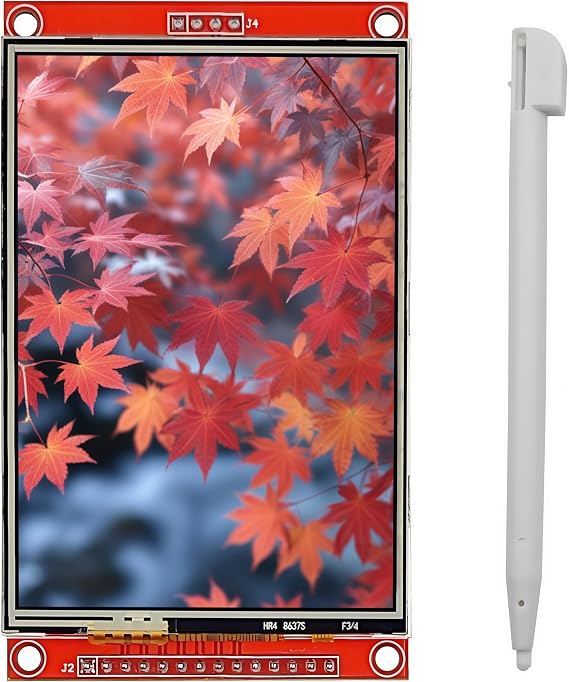 3.2" TFT LCD Module 320x240 SPI Serial ILI9341 Resistive Touch Screen with Touch Pen Compatible with Arduino STM32
