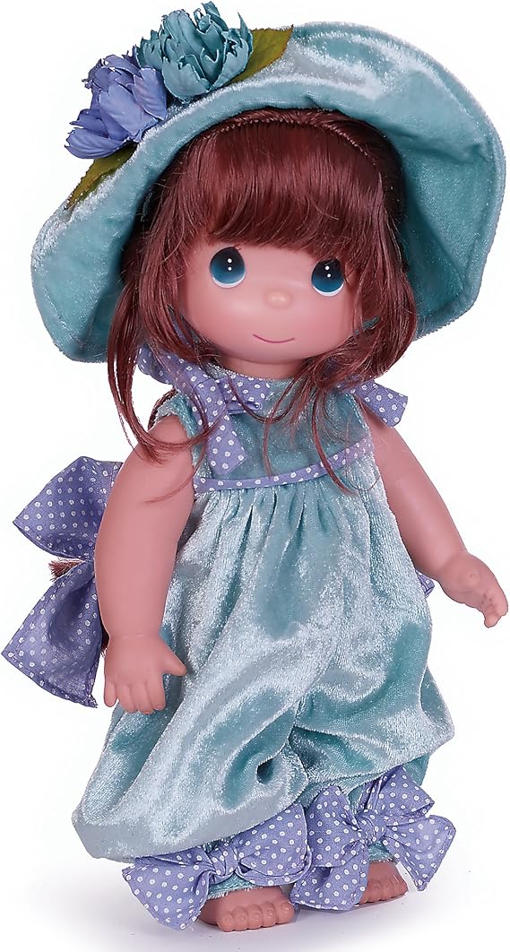 The Doll Maker Precious Moments Dolls, Linda Rick, Honey Dew, Brunette, 12 inch Doll