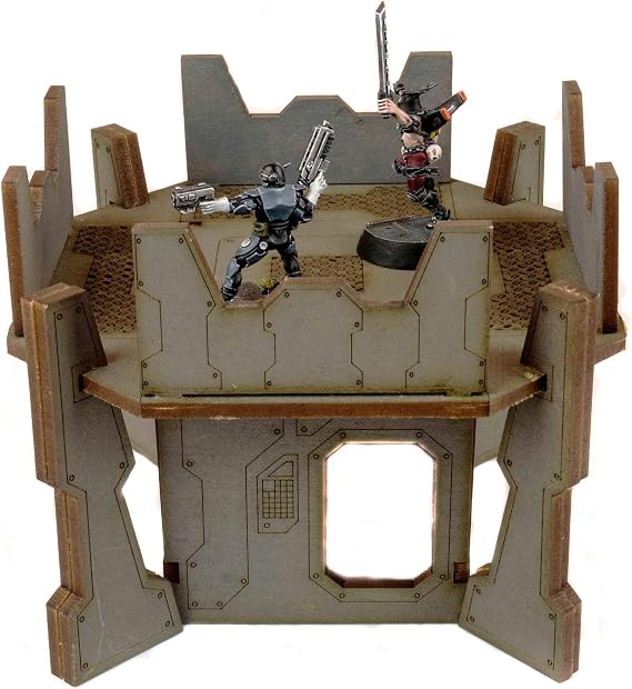 Industry of War Tower Firing Position - Objective Warhammer Wargaming Sci-Fi