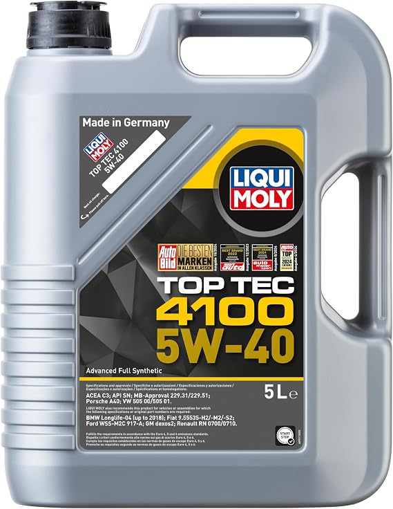 Liqui Moly Top Tec 4100 5W-40 5 lt Motor Yağı