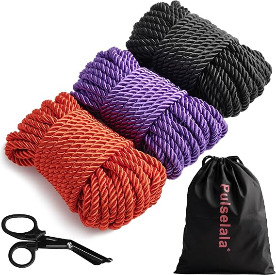 Japanese Rope Style Kit for Beginners and Experienced Riggers, Silky Soft Rope, Perfect for Simple