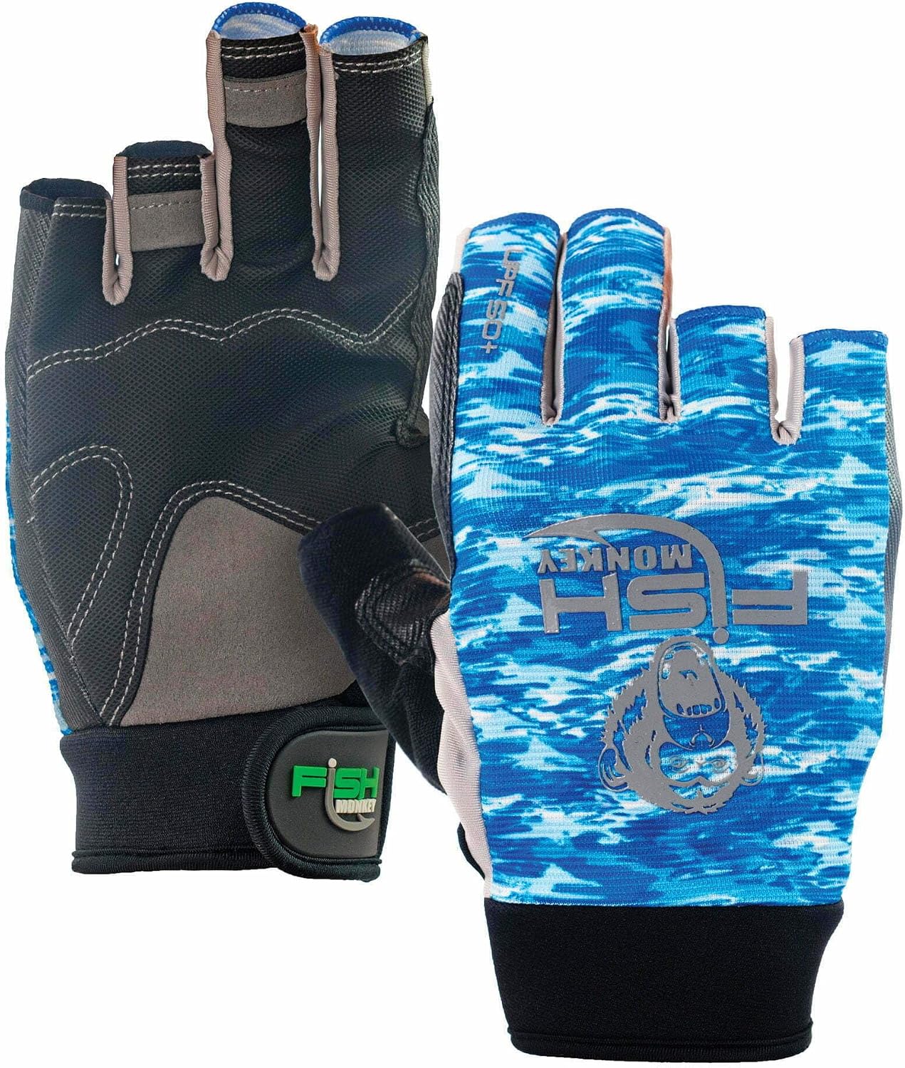 Fish Monkey- The Crusher UPF 50 Fishing Gloves