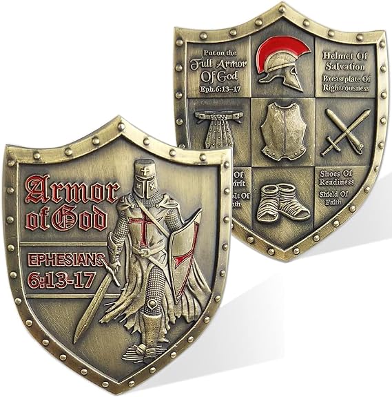 Military Challenge Coins (Armor of God Challenge Coin 1)