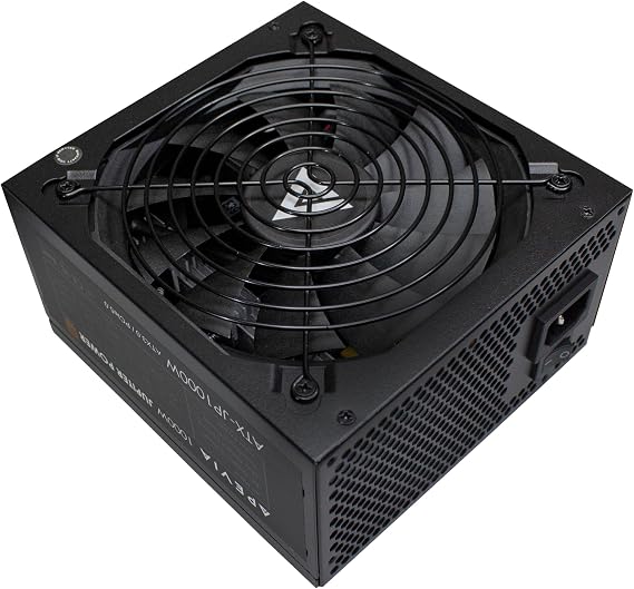 Apevia ATX-JP1000W PCIe 5.0 & ATX 3.0 80+ Bronze Power Supply with 12VHPWR