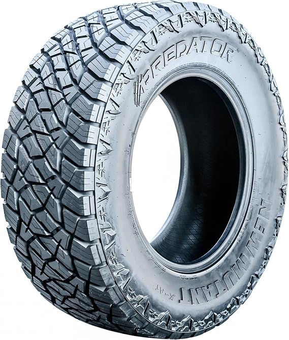 Predator New Mutant X-AT All Terrain LT285/65R20 127/124R E Light Truck Tire | Light Truck All Terrain All Season Traction 127/124R Rated E (10 Ply) Radial Construction Black Sidewall Tire