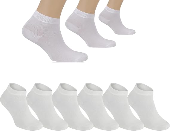 Aurum Erkek Bambu Patik Çorap 6'lı Premium Dikişsiz Spor Çorap