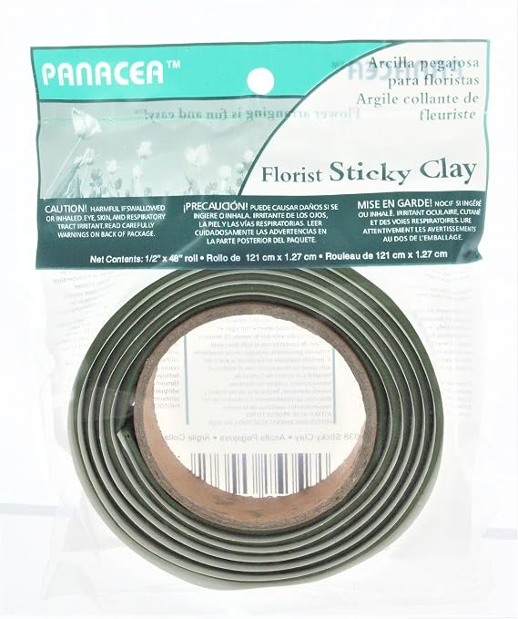 Floral Sticky Clay 4' Roll-Green