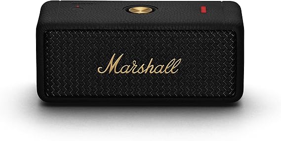 Marshall Emberton II Portable Bluetooth Speaker, Wireless & Water Resistant - Black