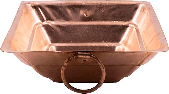 Copper Agnihotra | Copper hawan Kund | Yagya Kund | Homam | Havishyam Mainly Used for Puja (Small)