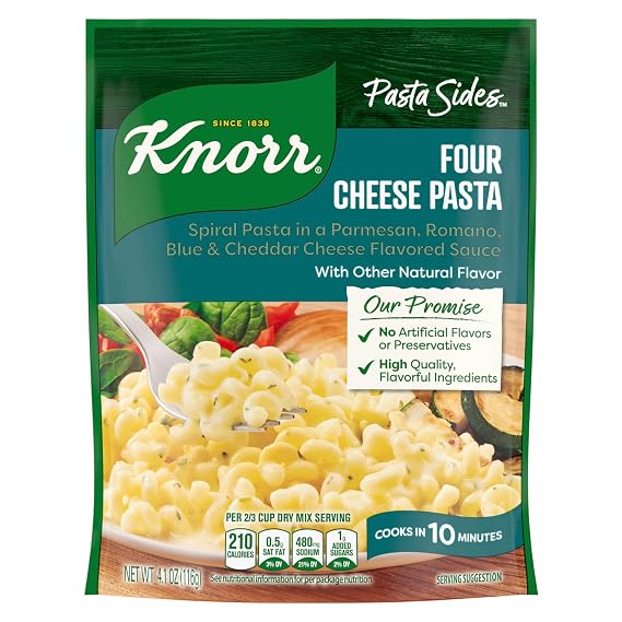 Knorr Italian Sides Four Cheese Pasta 4.1 oz