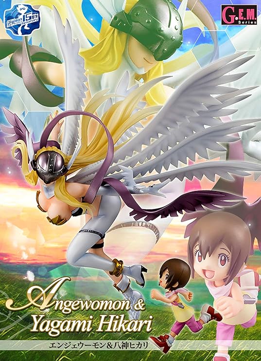G.E.M. Series Digimon Adventure Angel Womon & Yachami Hikari 1/8 Scale Painted Finished Figure