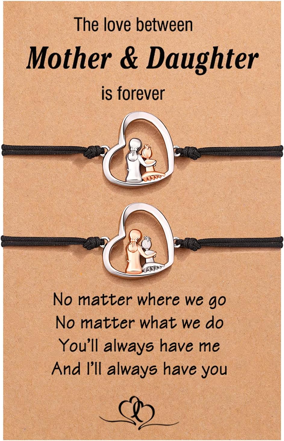 Sincere Back to School Bracelet Mommy and Me First Day of School Bracelets for Mom and Daughter Matching Mother Daughter Bracelets Back to School Gifts