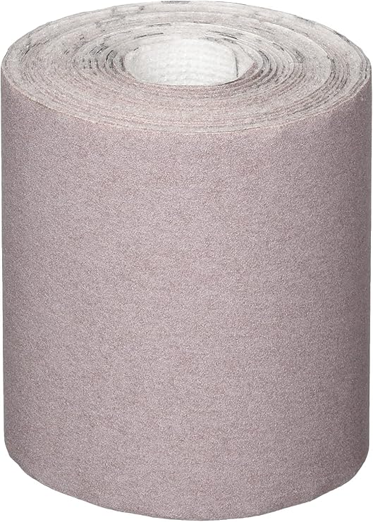 Sungold Abrasives 66843 Hook & Loop Sanding Rolls for Karebac Line Profile Sanders 80 Grit Premium Plus Paper Stearated Aluminum Oxide, 3-7/8" x 5 yd