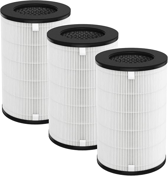 AP-T45 AP-T40FL Replacement Filter for HoMedics 5-in-1 Tower Air Puri-fier Models# AP-T40FL, AP-T40WT, AP-T43-WT, AP-T45-BK and AP-T45-WT,1461901(Costco Model), 3-Pack