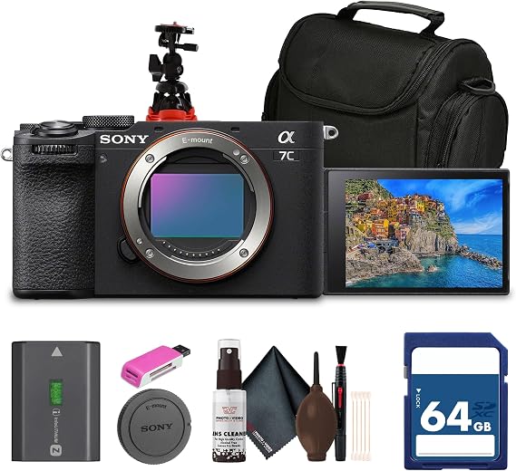 Sony Alpha 7C II Mirrorless Full-Frame Interchangeable Lens Camera Bundle