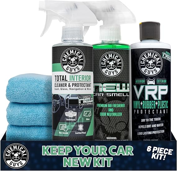 Chemical Guys, Keep Your Car New Kit, VRP, Total Interior & Air Freshener
