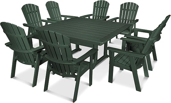 POLYWOOD Nautical Dining Set, Sand