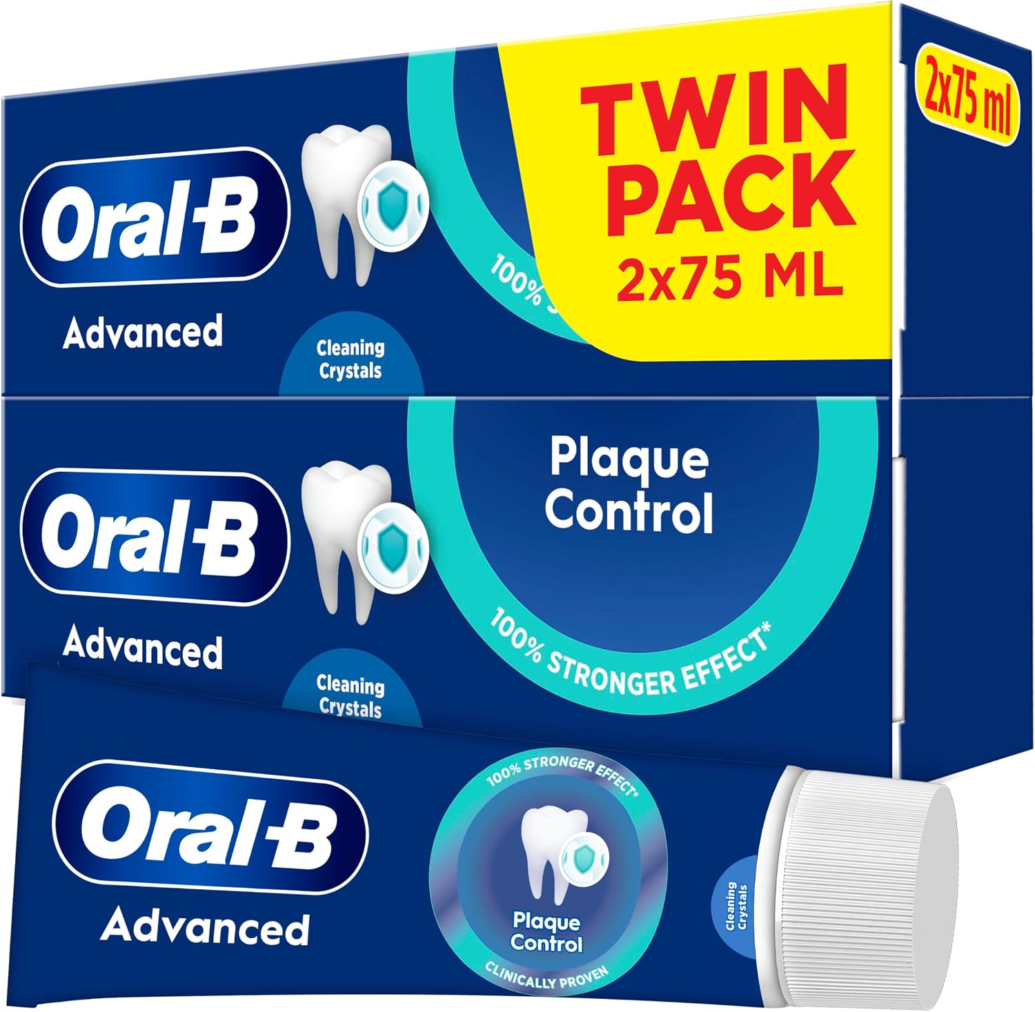 Oral-B Advanced Plaque Control 2x75ml