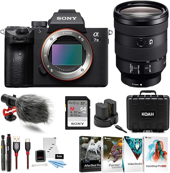 Sony a7 III Full Frame Mirrorless Camera (Body Only) Bundle