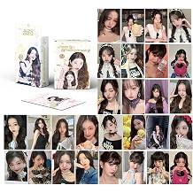 MXP 50pcs Cards Wonyoung Small Postcards 57×86 Mm IVE Photocards Holographic Card Lomo Card For Fans