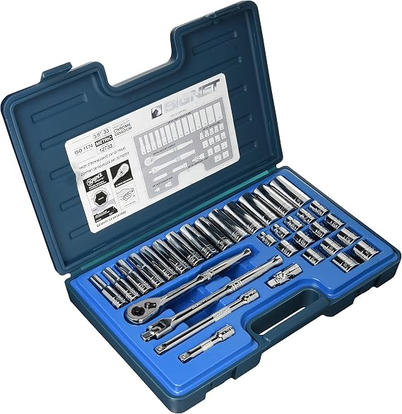 Signet S12733 3/8 Drive Metric Socket Set