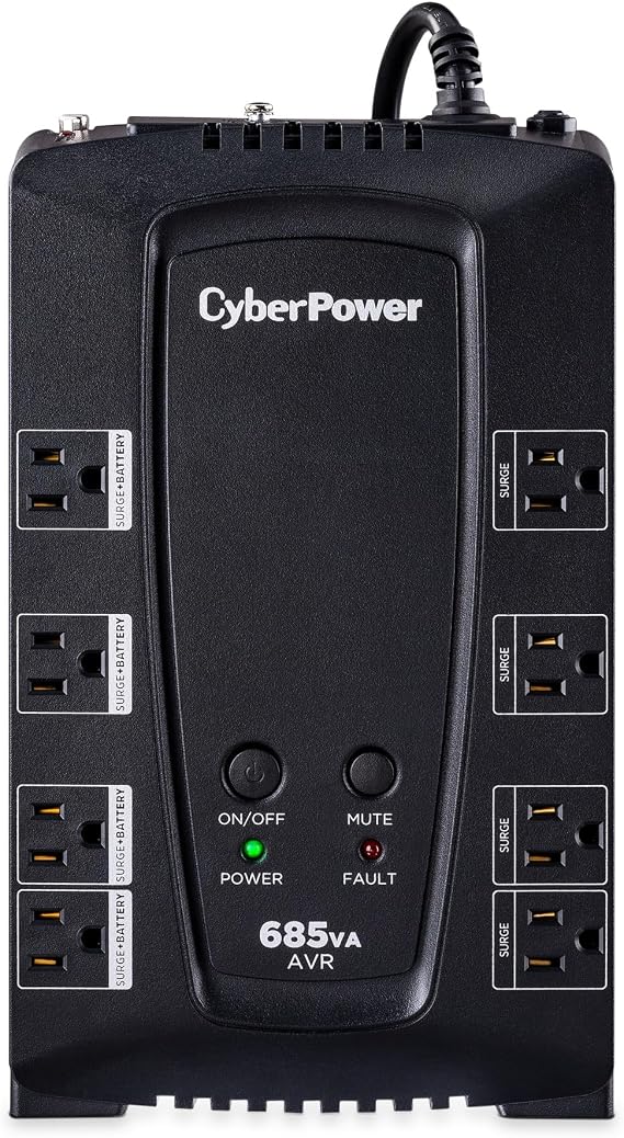 CyberPower CP685AVRG AVR UPS Battery Backup and Surge Protector