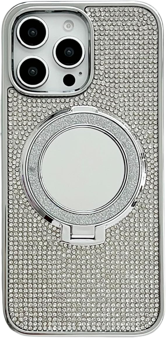 Caseative for iPhone 13 Pro Case, Silver