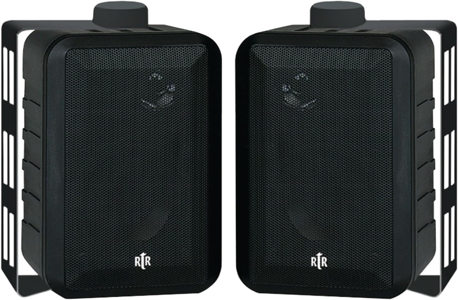 Bic America BICRTRV442 Rtrv44-2 Indooroutdoor 3-Way Speakers - Black