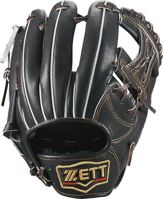 ZETT BRGB30110 Soft Baseball Glove Pro Status For Second Short Right Throw Size: 1