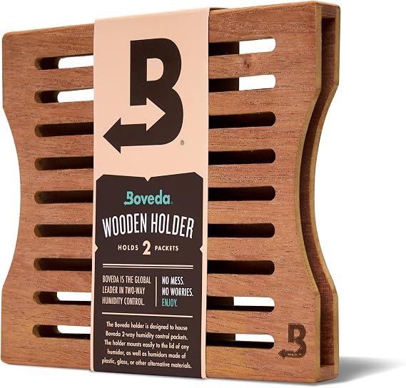 Boveda-Purolar için | Humidor için ağaç Tutucu | İki ile Kullanımı için (2) Boyut 60 Yan Yana (Ayrı Satılır) | Manyetik ve Velcro® Montaj Setleri içerir | 1-Count