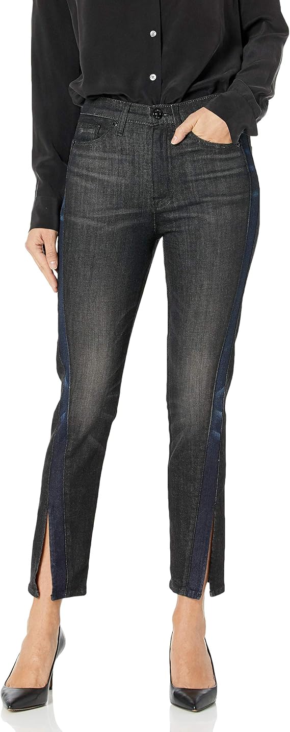 HUDSON Women's Zoeey High Rise Straight Jean