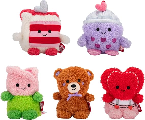 BumBumz 4.5-inch SweetBumz Series III Plush 5-Pack - Collectible Stuffed Toys - from The Makers of Original Squishmallows