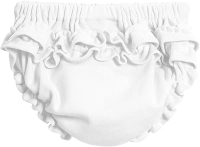 Girls Soft Cotton Ruffle Diaper Cover