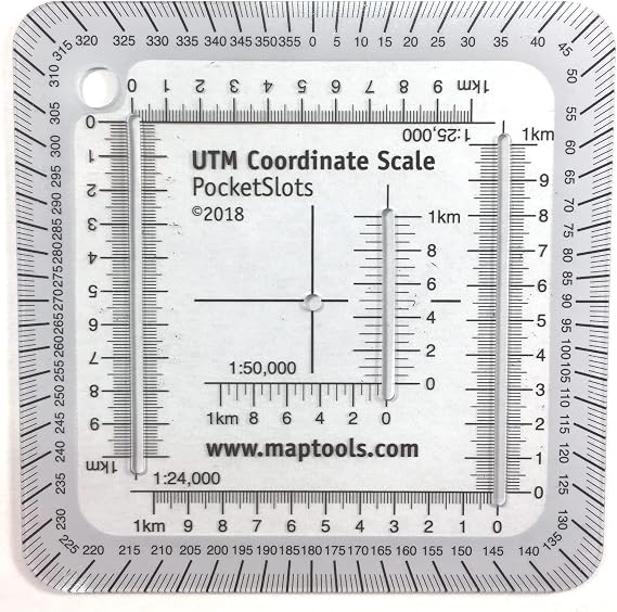 Pocket Sized UTM Slot Tool Rectangular
